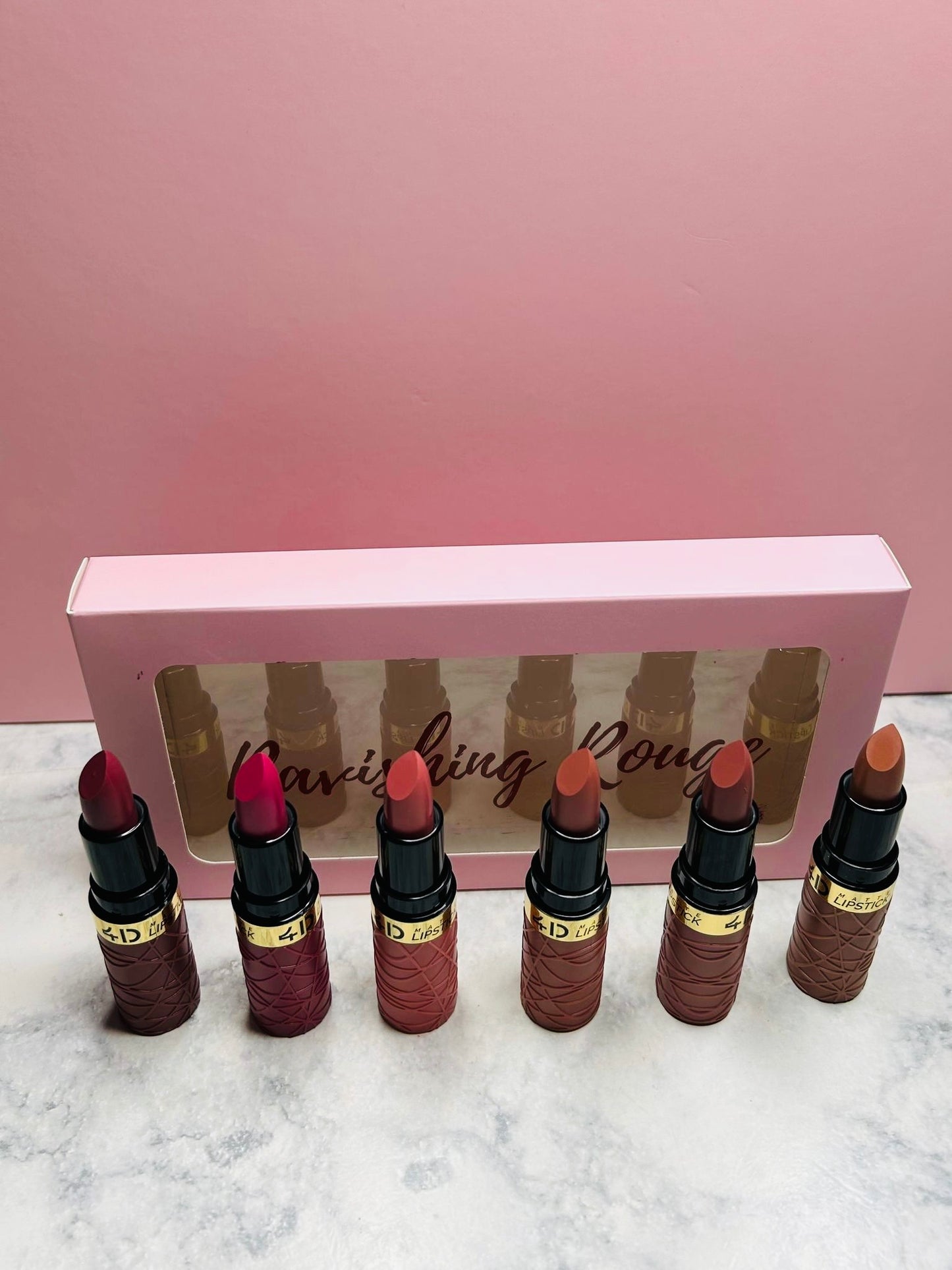 Ravishing Nude Mauve Crème Matte Lip Set