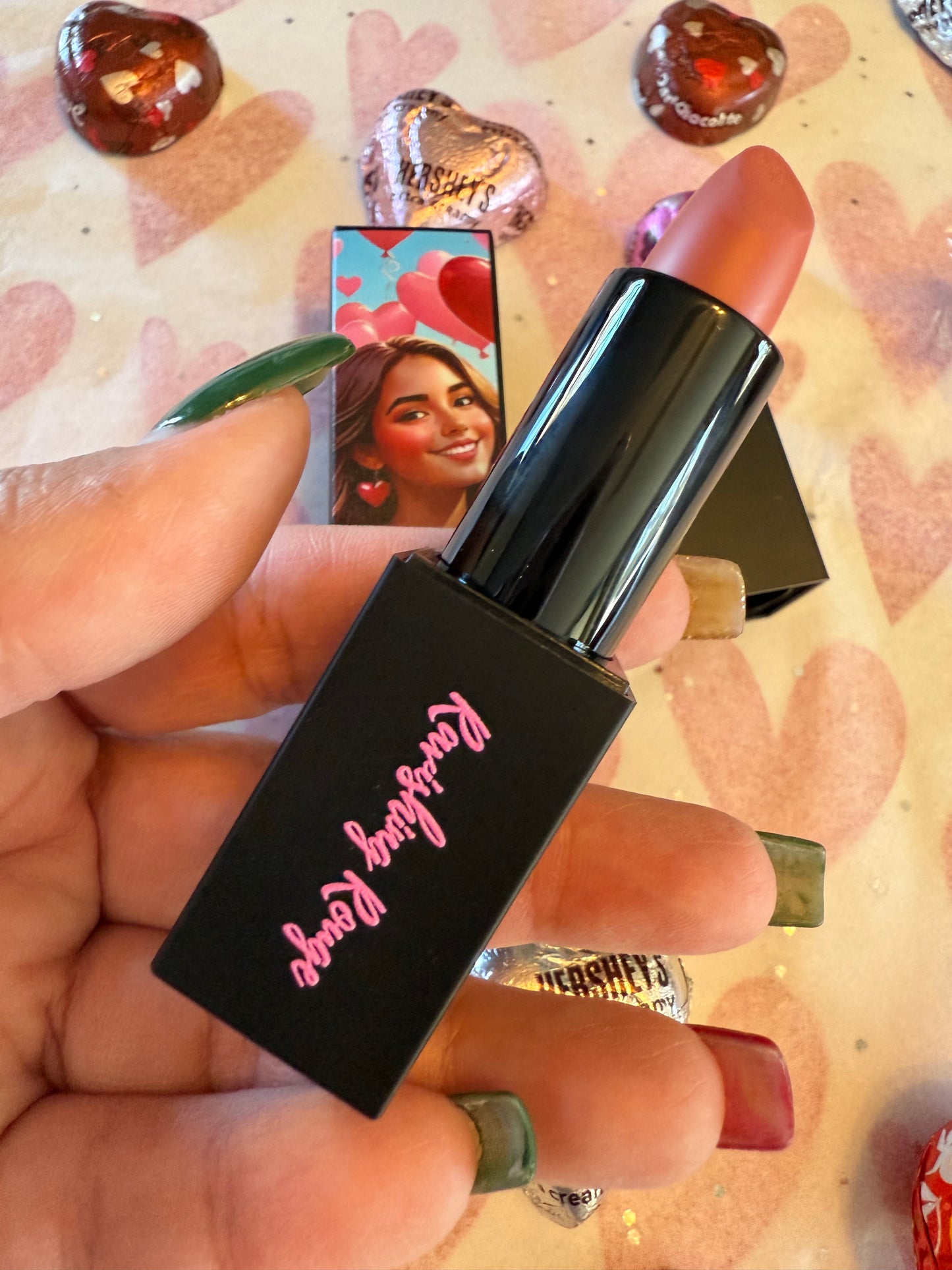 Yasmin’s “Lovebirds” Matte Lipstick