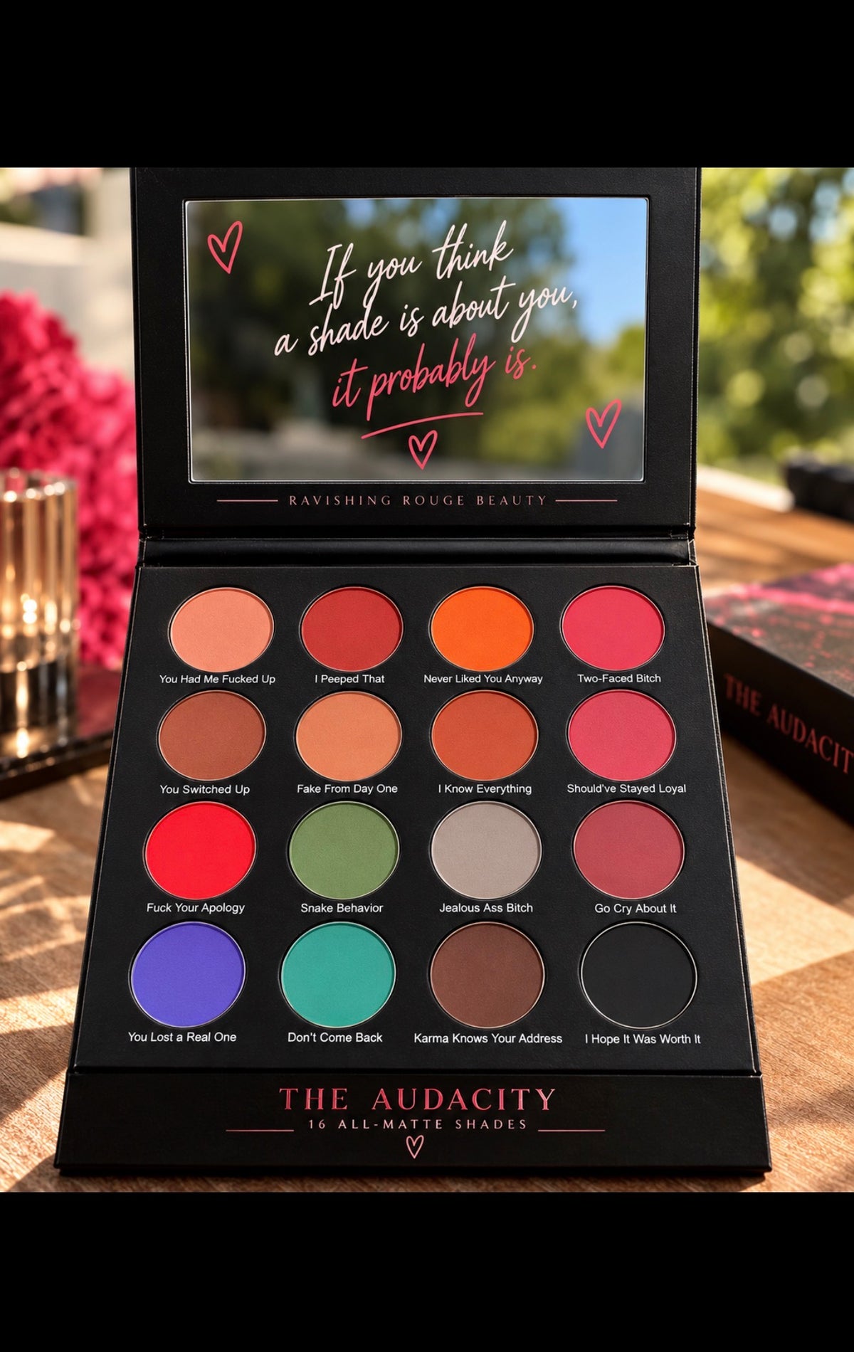 The Audacity 16 pan - All Matte Eyeshadow