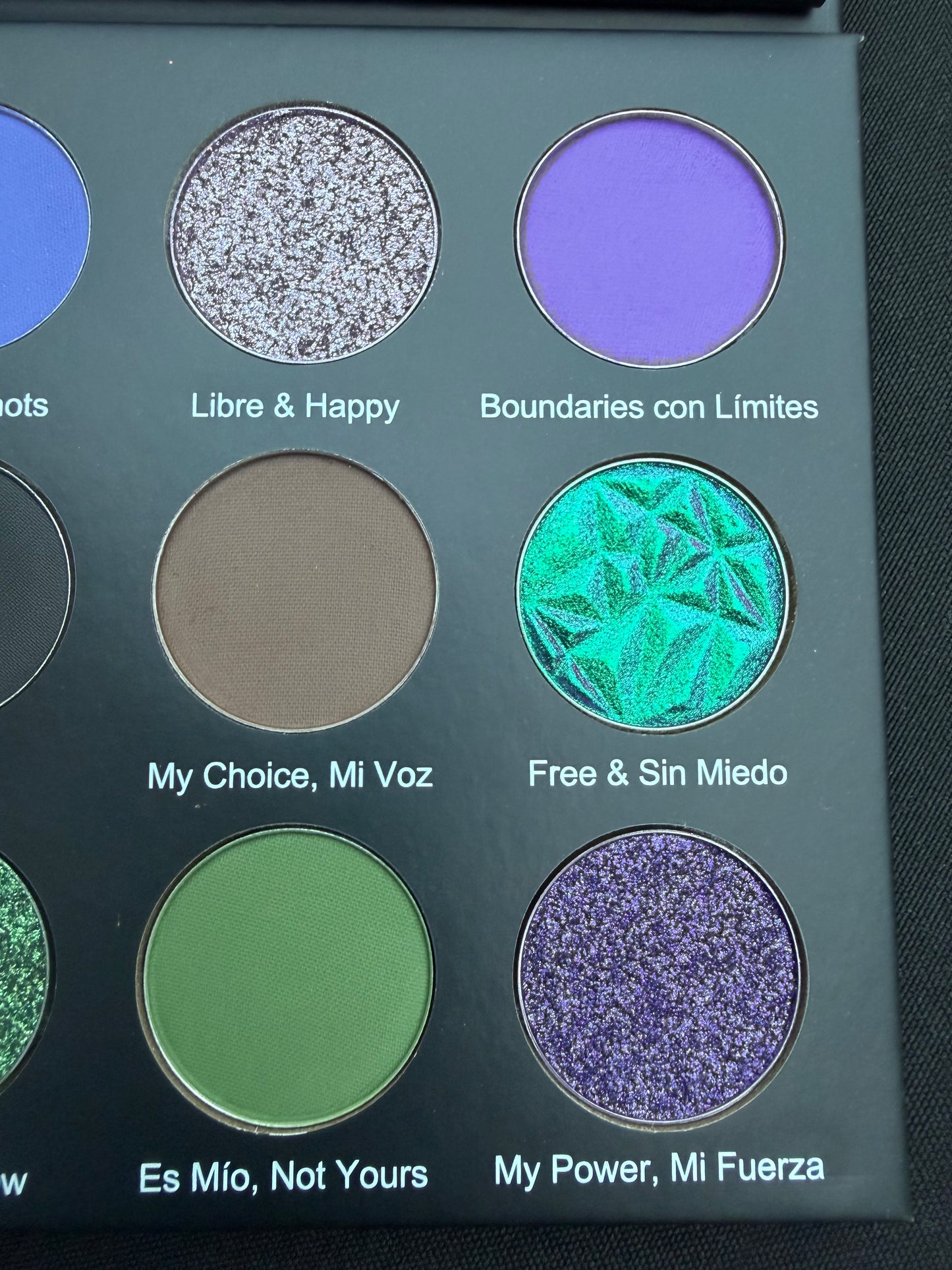 Fearless Sin Miedo Eyeshadow Palette