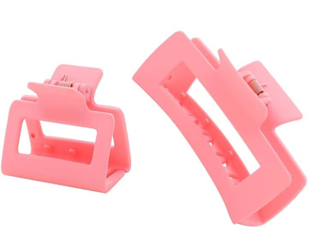 2pc Square Claw Clip