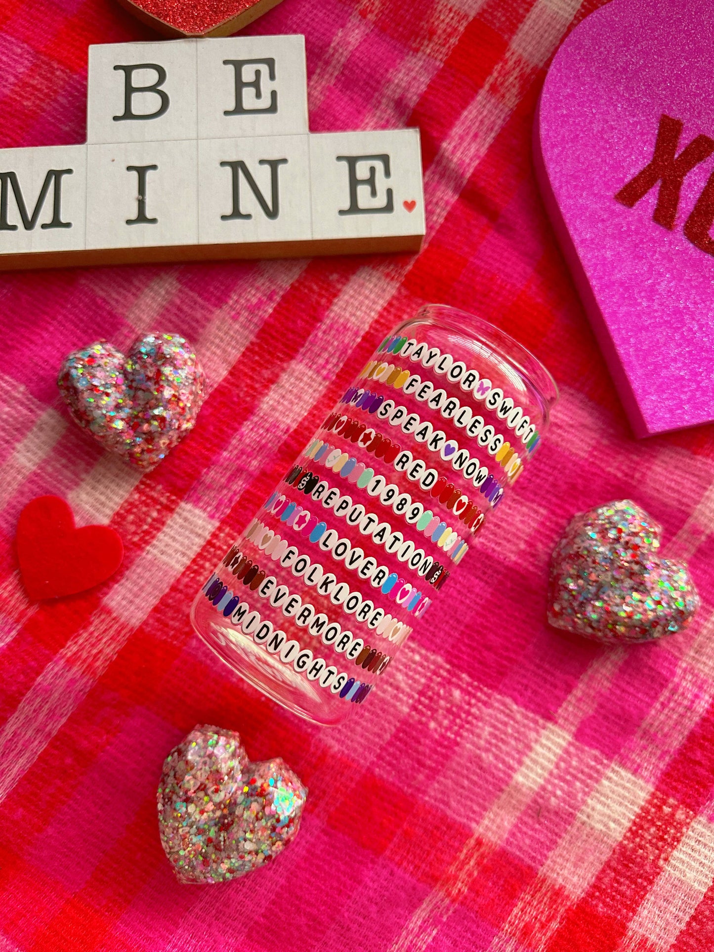 Taylor Swift Eras Tour Friendship Bracelets Glass