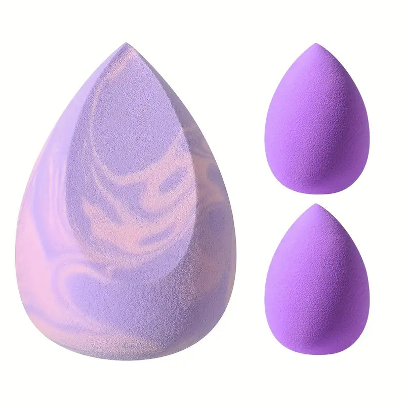3pcs Makeup Sponges for Liquid, Cream, and Powders