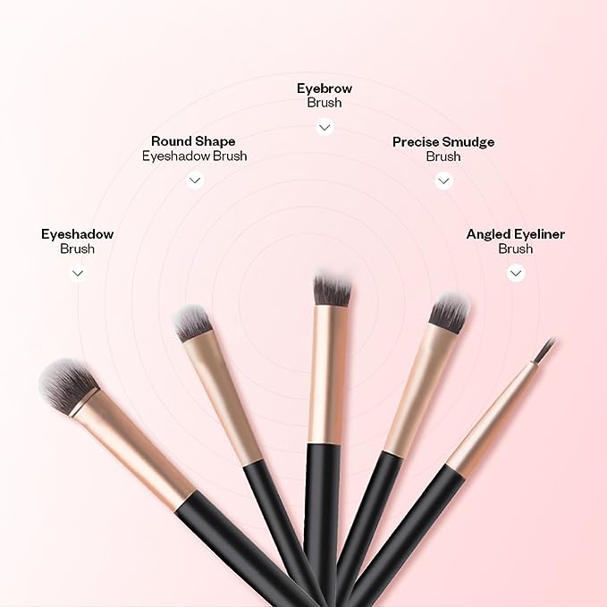 5pc Eye Brush Set