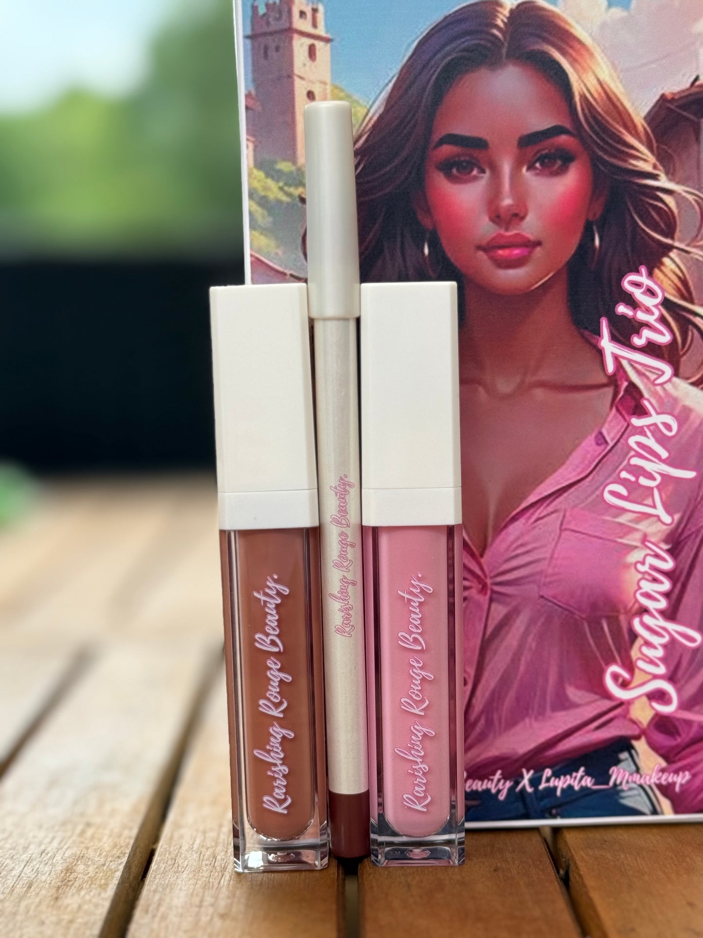 Sugar Lips Trio by Lupita_mmakeup X RRB
