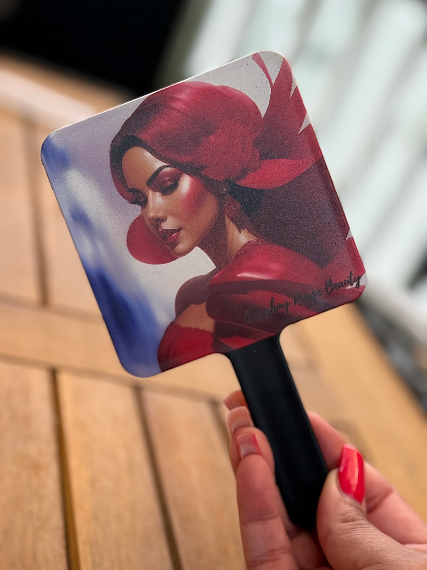 Check Yo’Self Hand Mirror by RRB