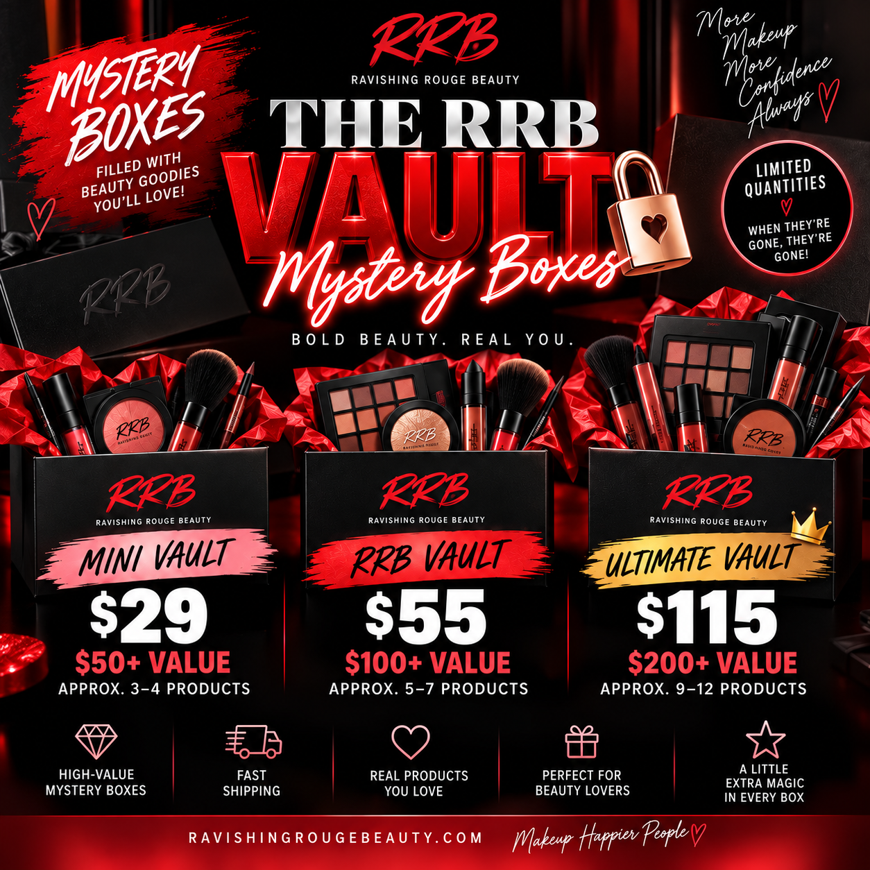 The RRB Vault Mystery Boxes