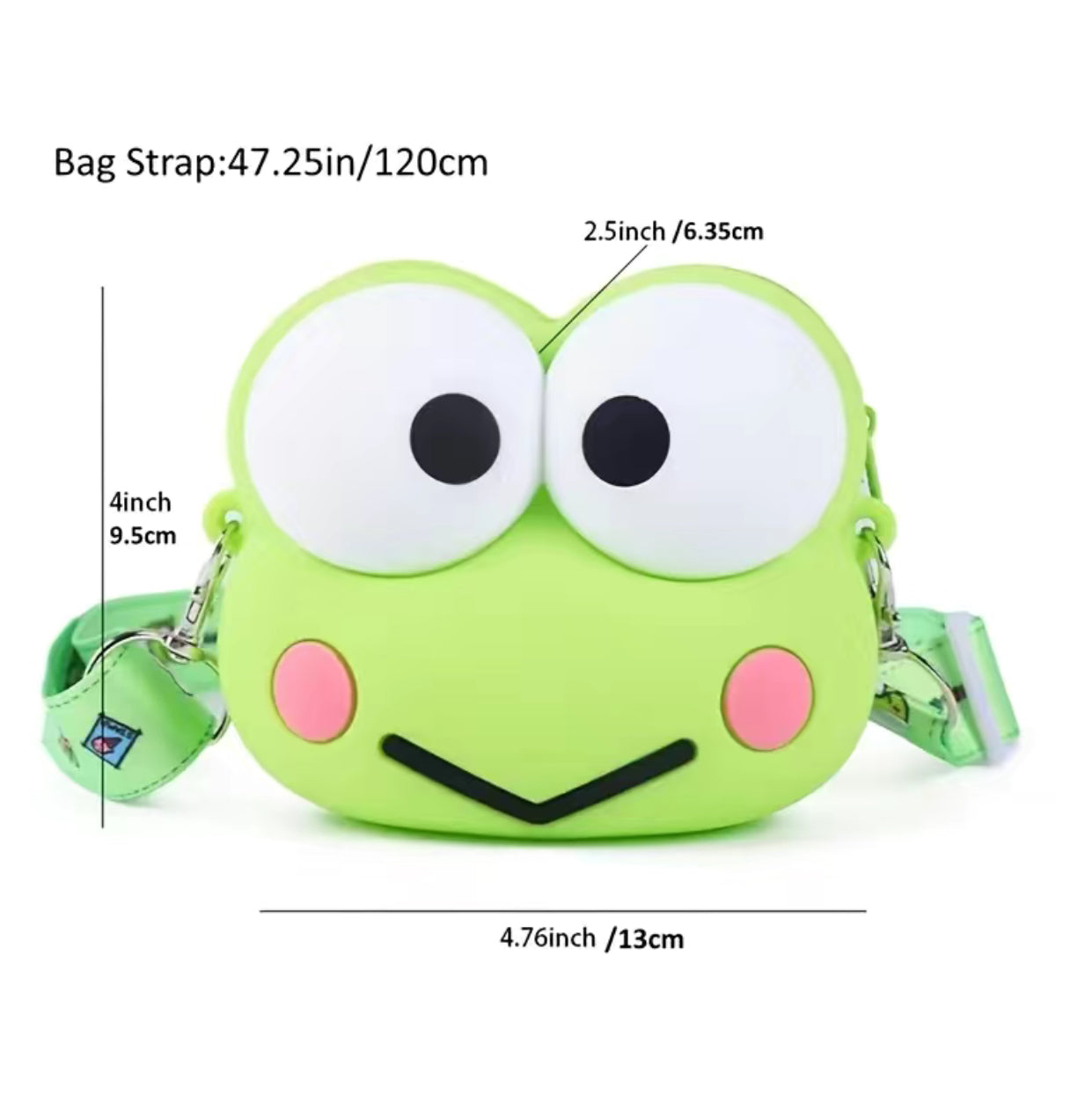 3D Cartoon Silicone Purse