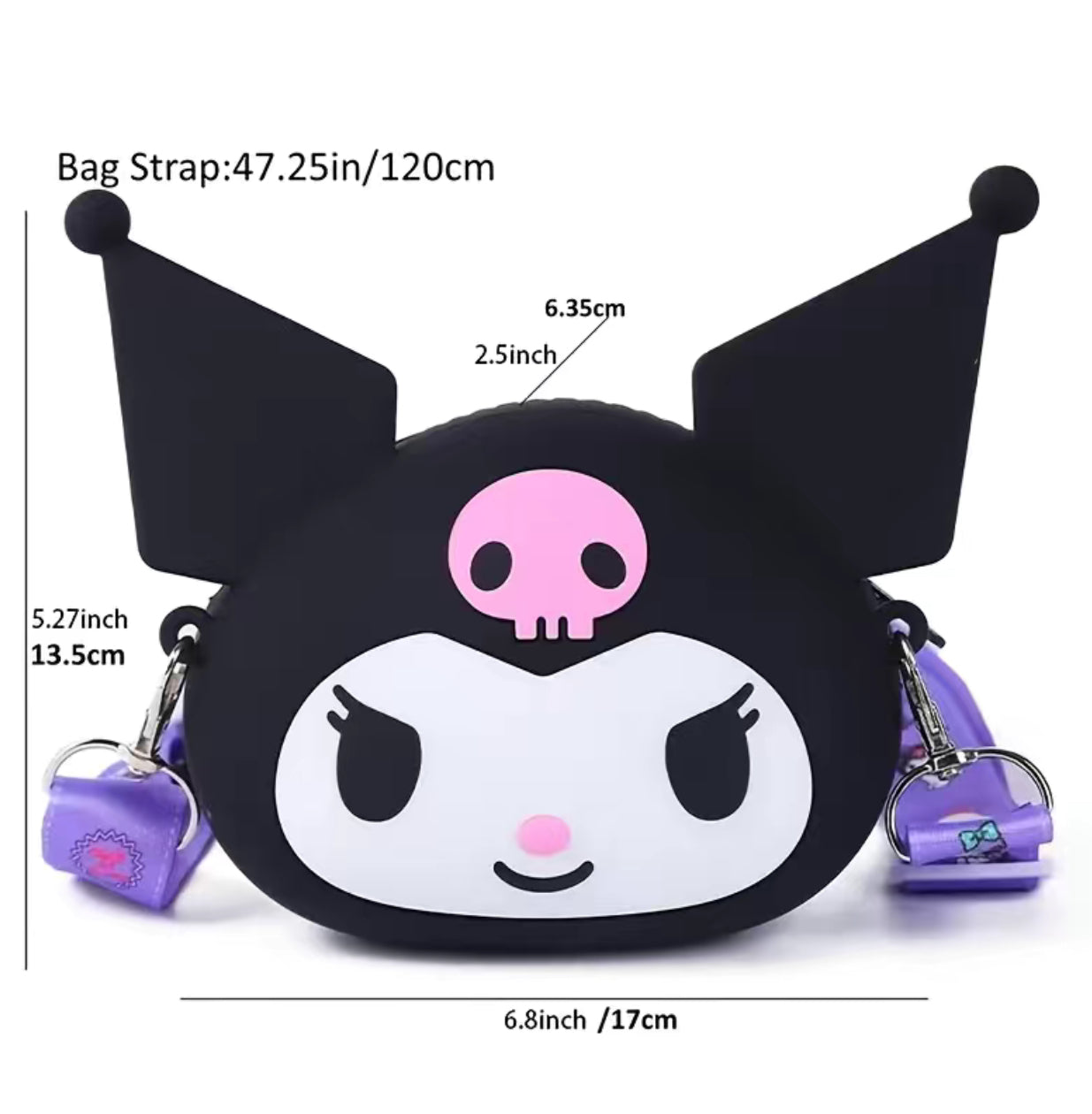 3D Cartoon Silicone Purse