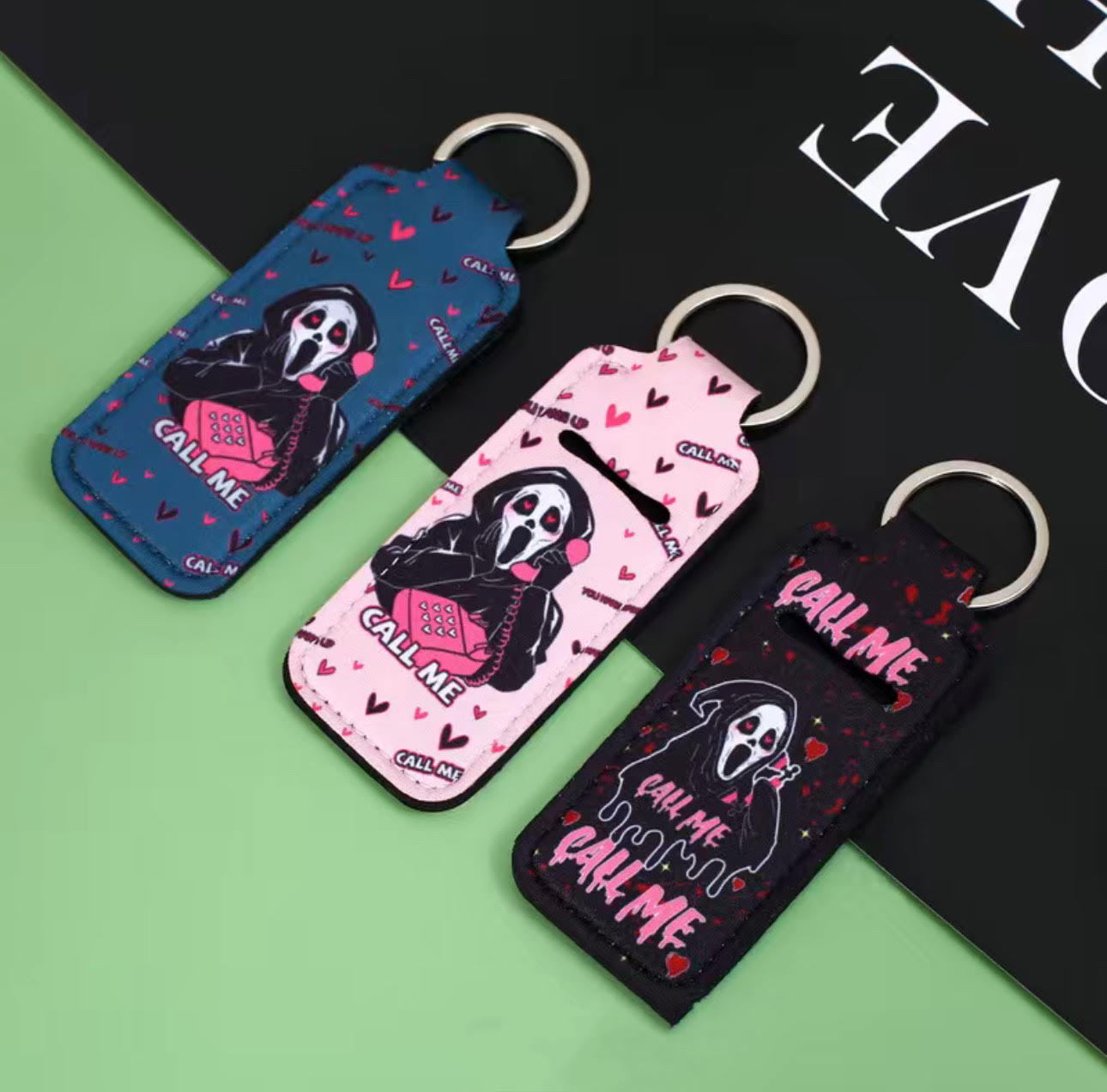 Ghost Face Gloss/Sanitizer Holder (HOLDER ONLY)