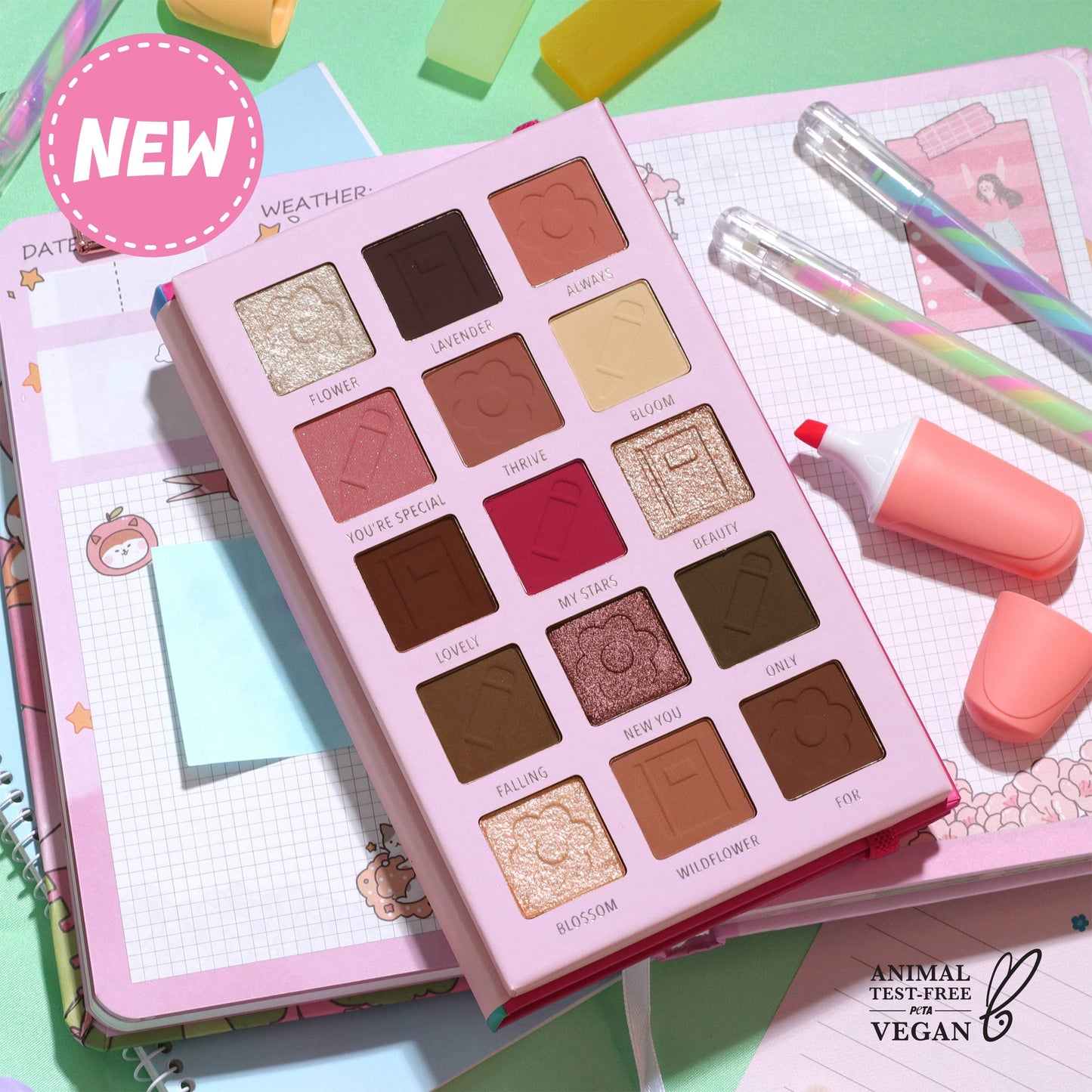Pressed Pigment 002 - You're Blooming Like the Perfect Flowe