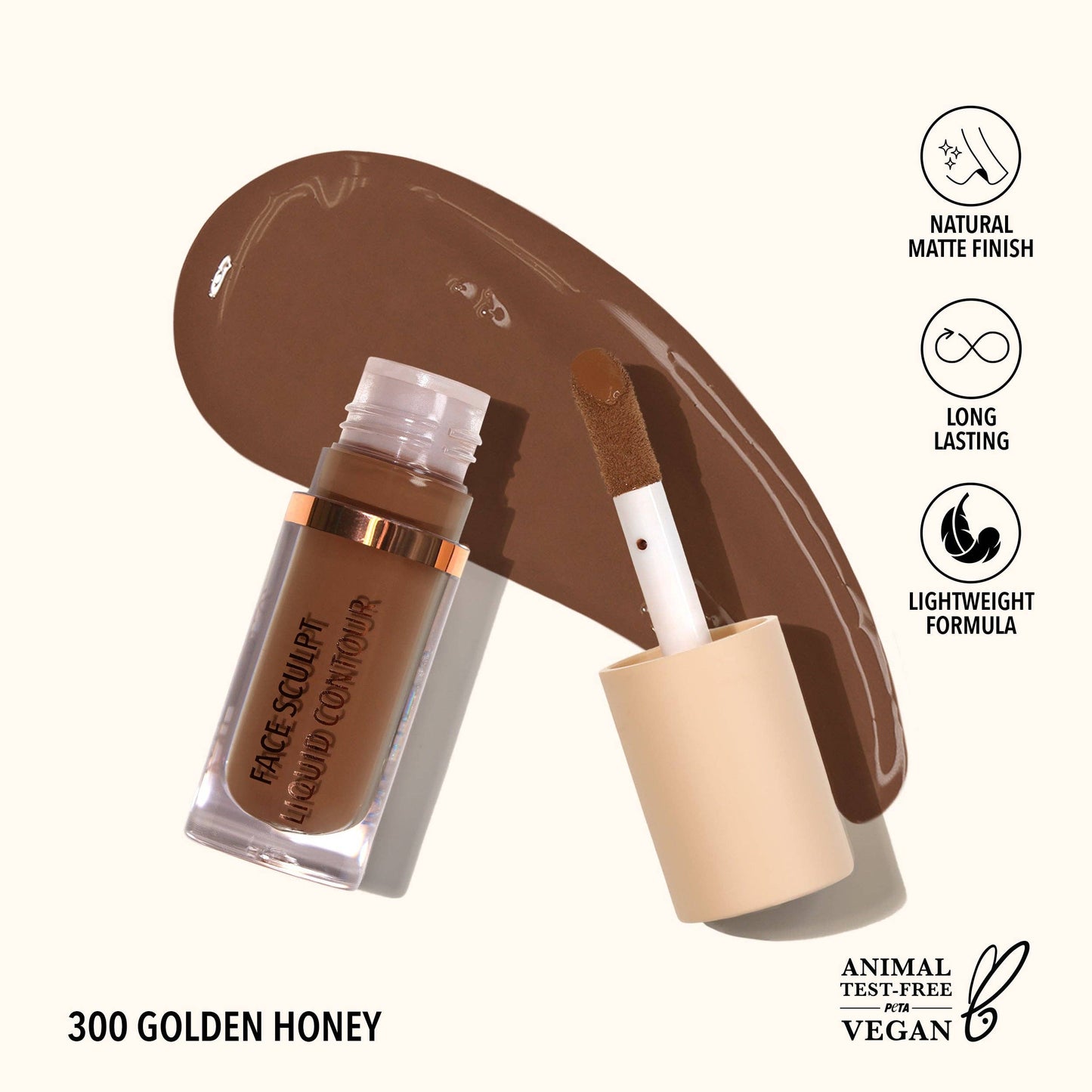 Face Sculpt Liquid Contour (300, Golden Honey)