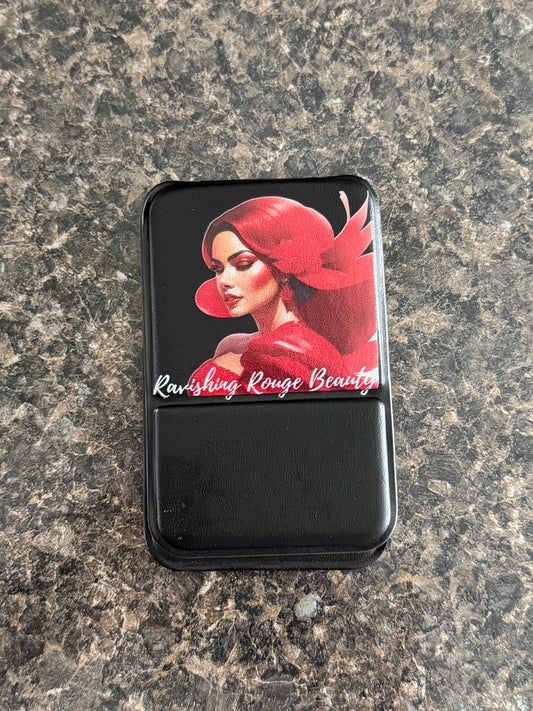 Glam Check Compact Mirror
