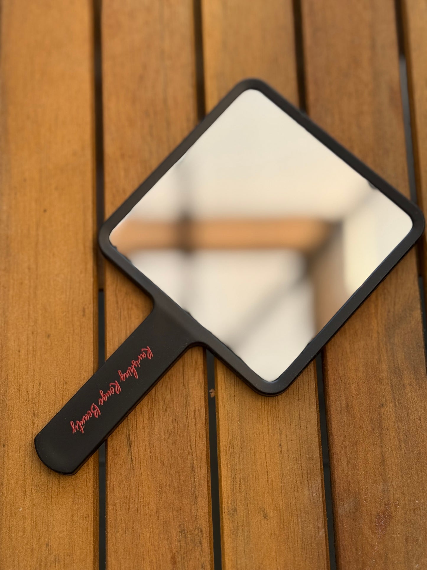 Check Yo’Self Hand Mirror by RRB