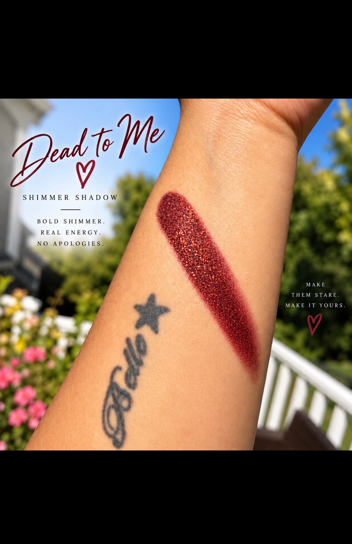 Dead to Me Shimmer Shadow (The Audacity)