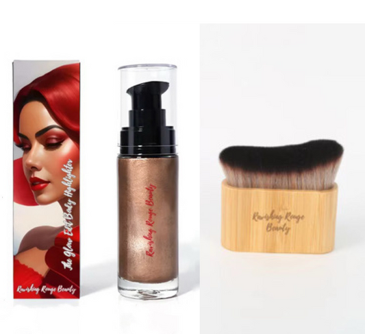The Glow Edit-Cosmic Glow Highlighter with Brush