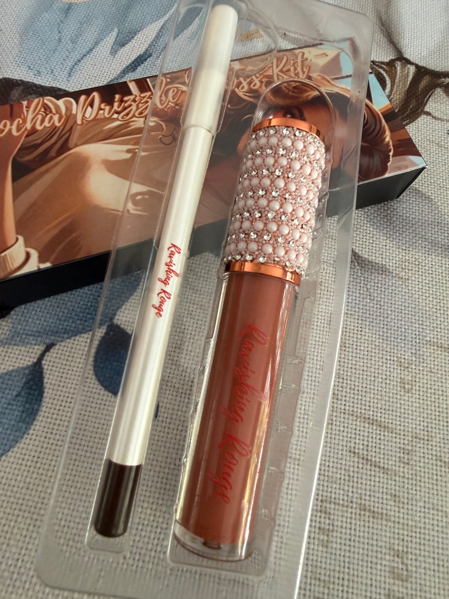 Mocha Drizzle Lip Gloss Kit