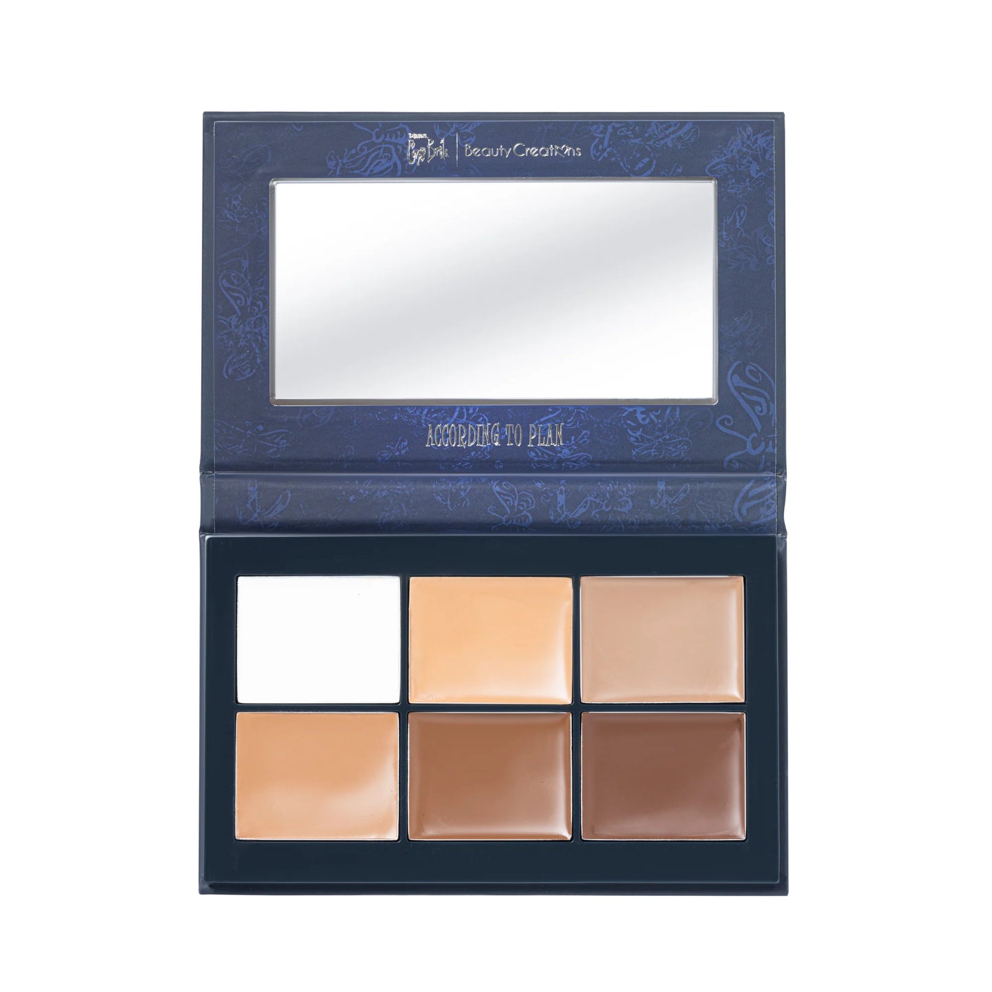 TIM BURTON'S CORPSE BRIDE X BEAUTY CREATIONS "ACCORDING TO PLAN" CREAM CONTOUR PALETTE