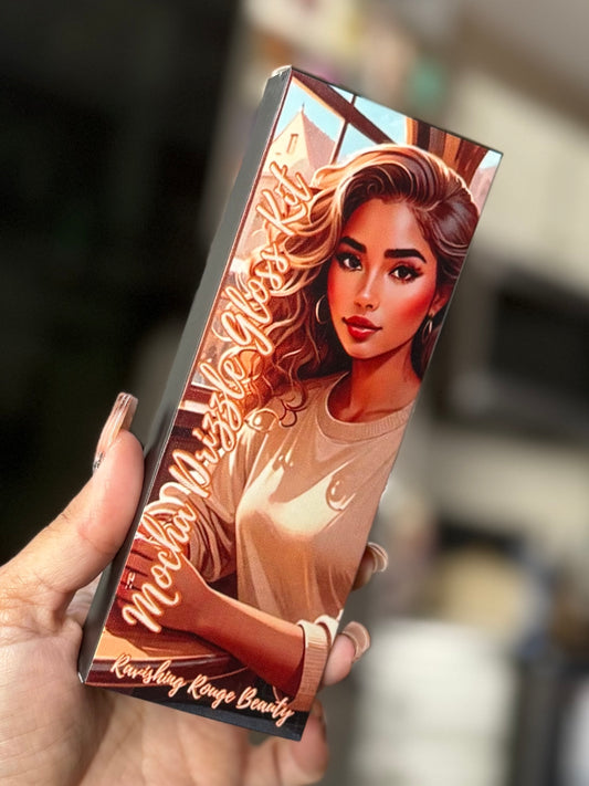 Mocha Drizzle Lip Gloss Kit