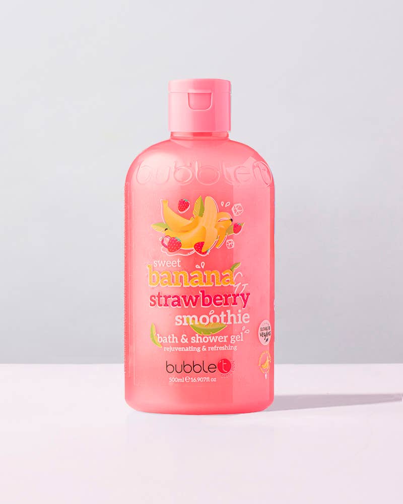 Banana & Strawberry Smoothie Body Wash (500ml)
