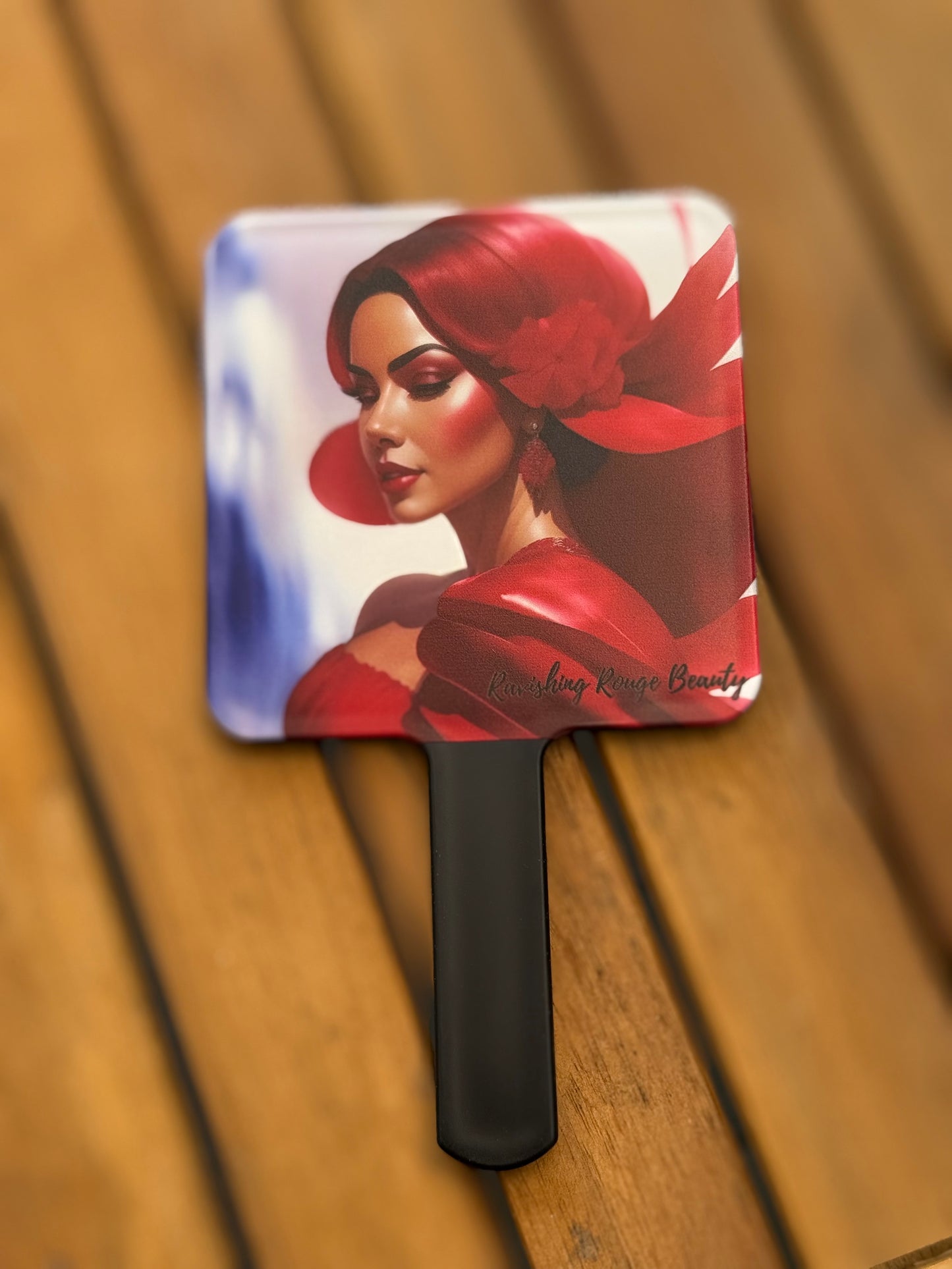 Check Yo’Self Hand Mirror by RRB