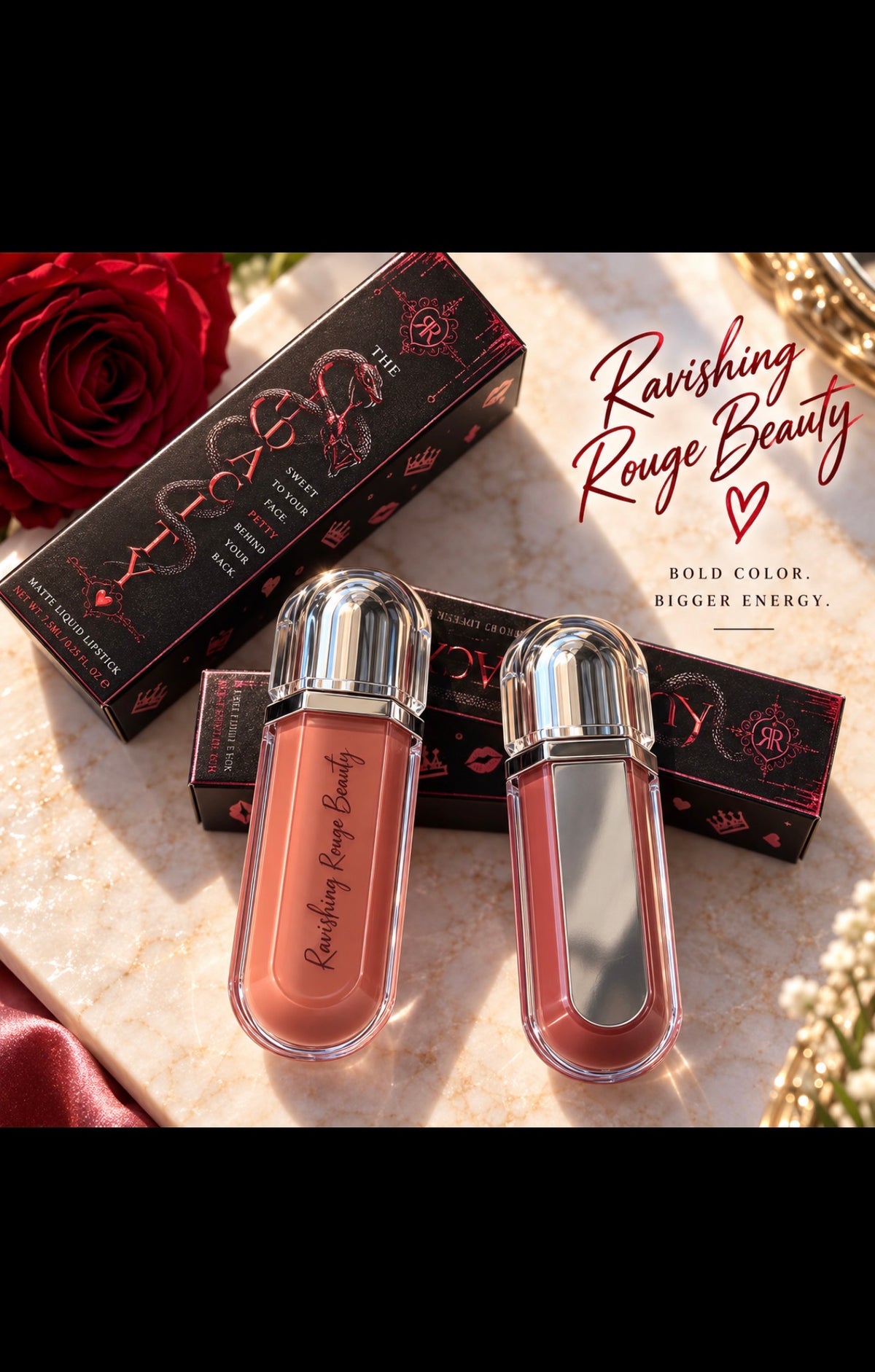 The Audacity Liquid Matte Lip Duo
