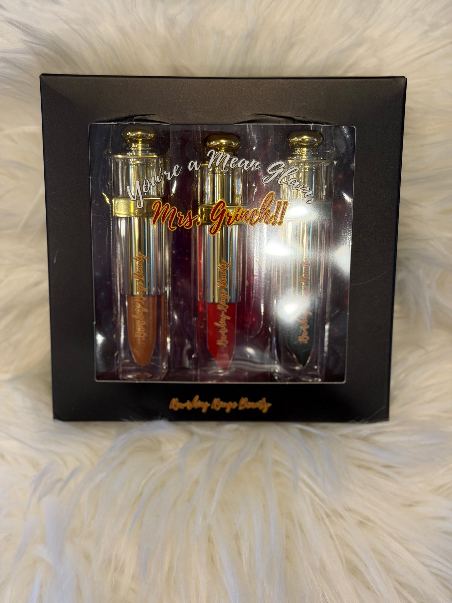 You’re a Mean Glam Mrs. Grinch