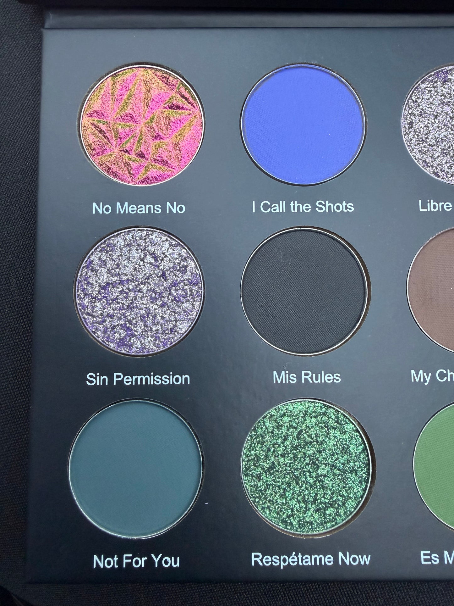 Fearless Sin Miedo Eyeshadow Full 7pc Collection