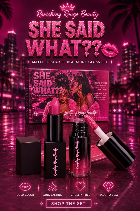 She Said What?? Lip Bundle