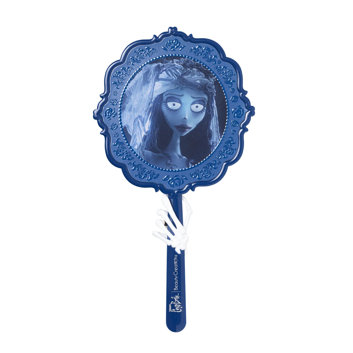 TIM BURTON'S CORPSE BRIDE X BEAUTY CREATIONS "LEARN YOUR VOWS" HANDHELD MIRROR