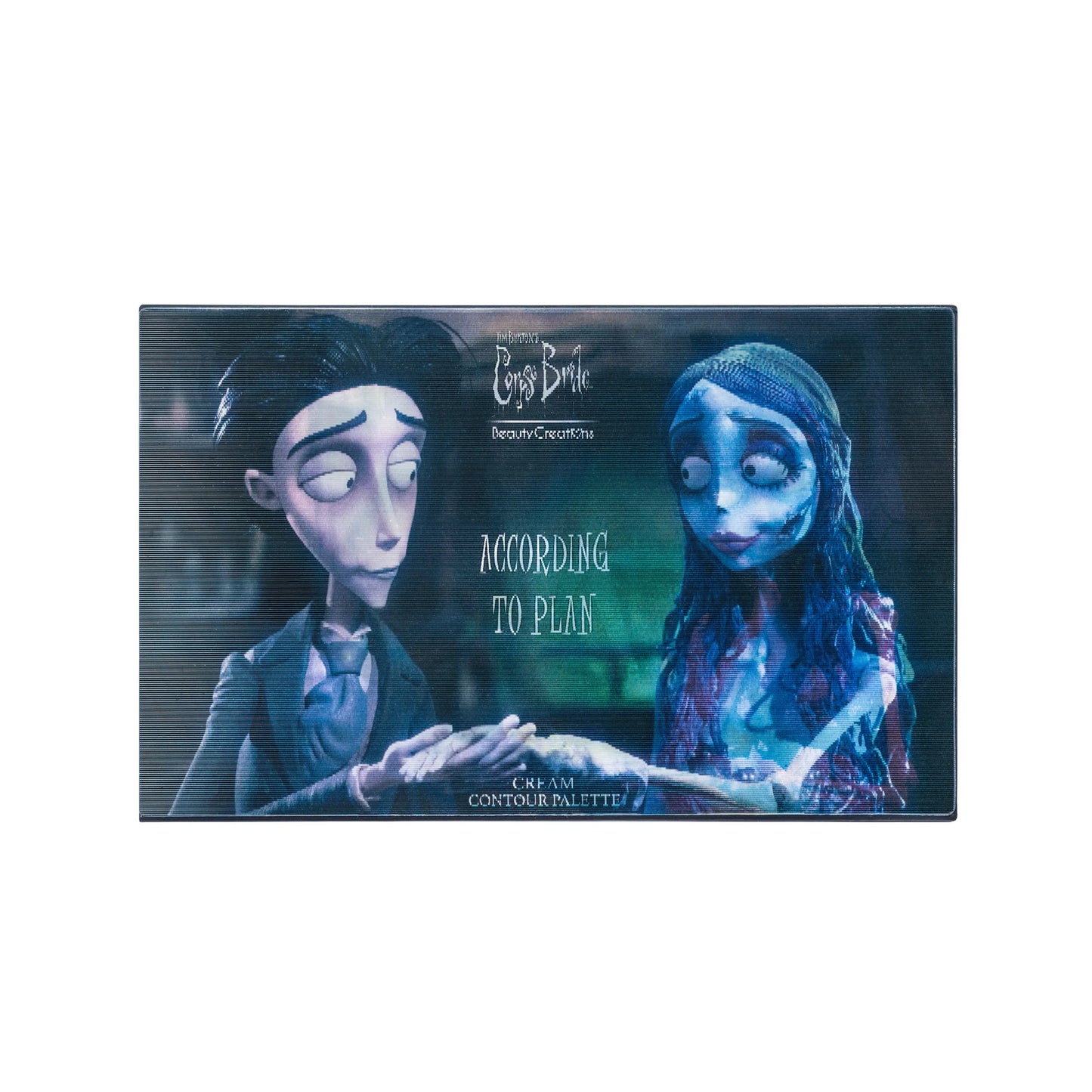 TIM BURTON'S CORPSE BRIDE X BEAUTY CREATIONS "ACCORDING TO PLAN" CREAM CONTOUR PALETTE