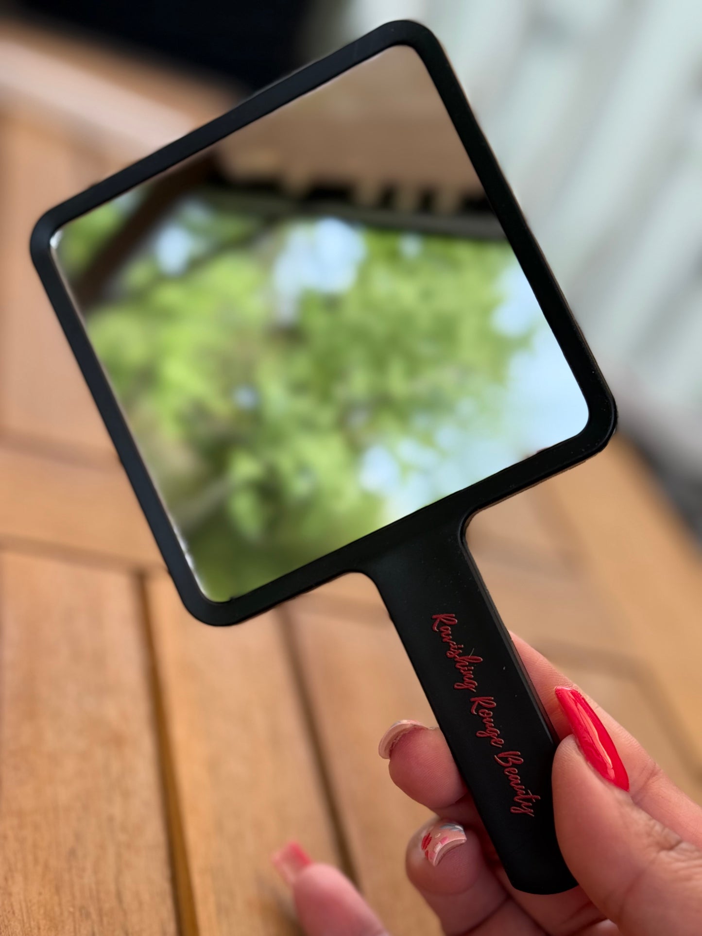 Check Yo’Self Hand Mirror by RRB