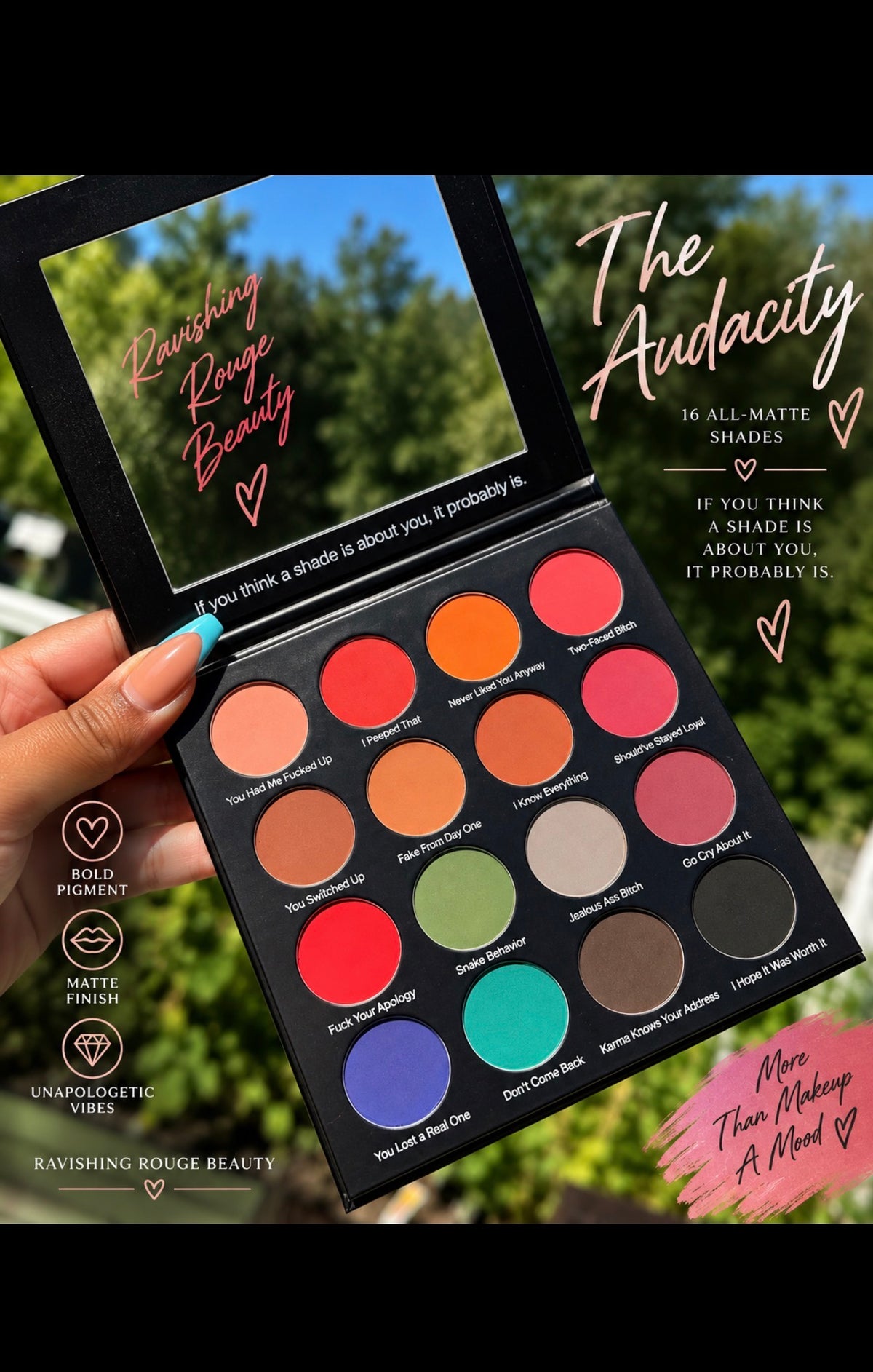 The audacity- Full Makeup Bundle