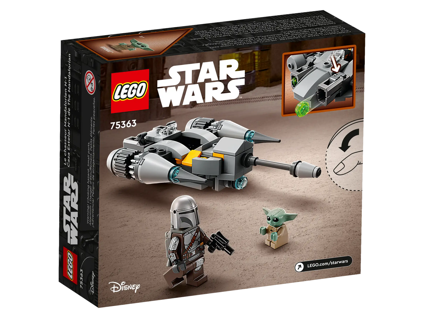 Lego Star Wars The Mandalorian N-1 Starfighter Microfighter - 75363