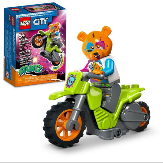 Lego City Stuntz Bear Stunt Bike - 60356
