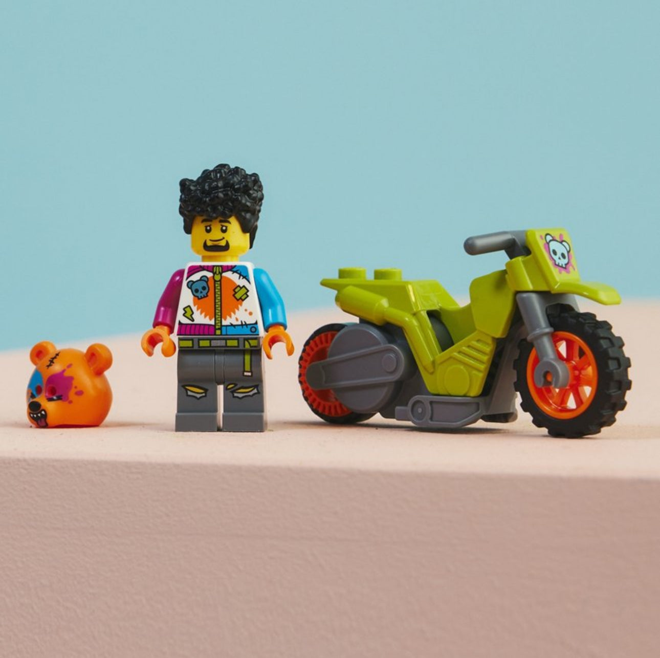 Lego City Stuntz Bear Stunt Bike - 60356