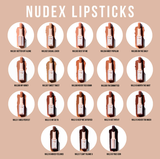 NudeX Soft Matte Lipstick