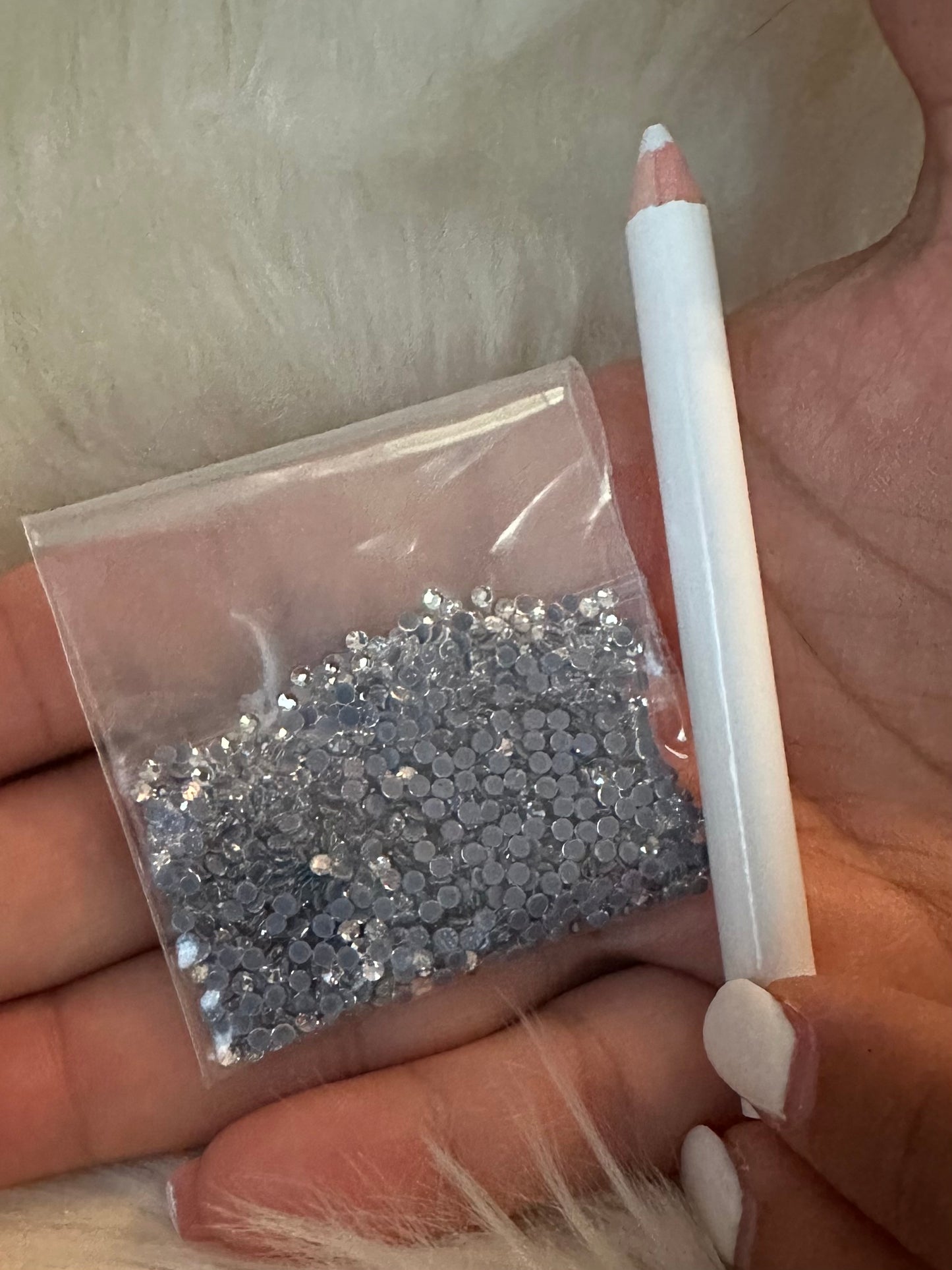 Crystal Glass Rhinestones Small Pack