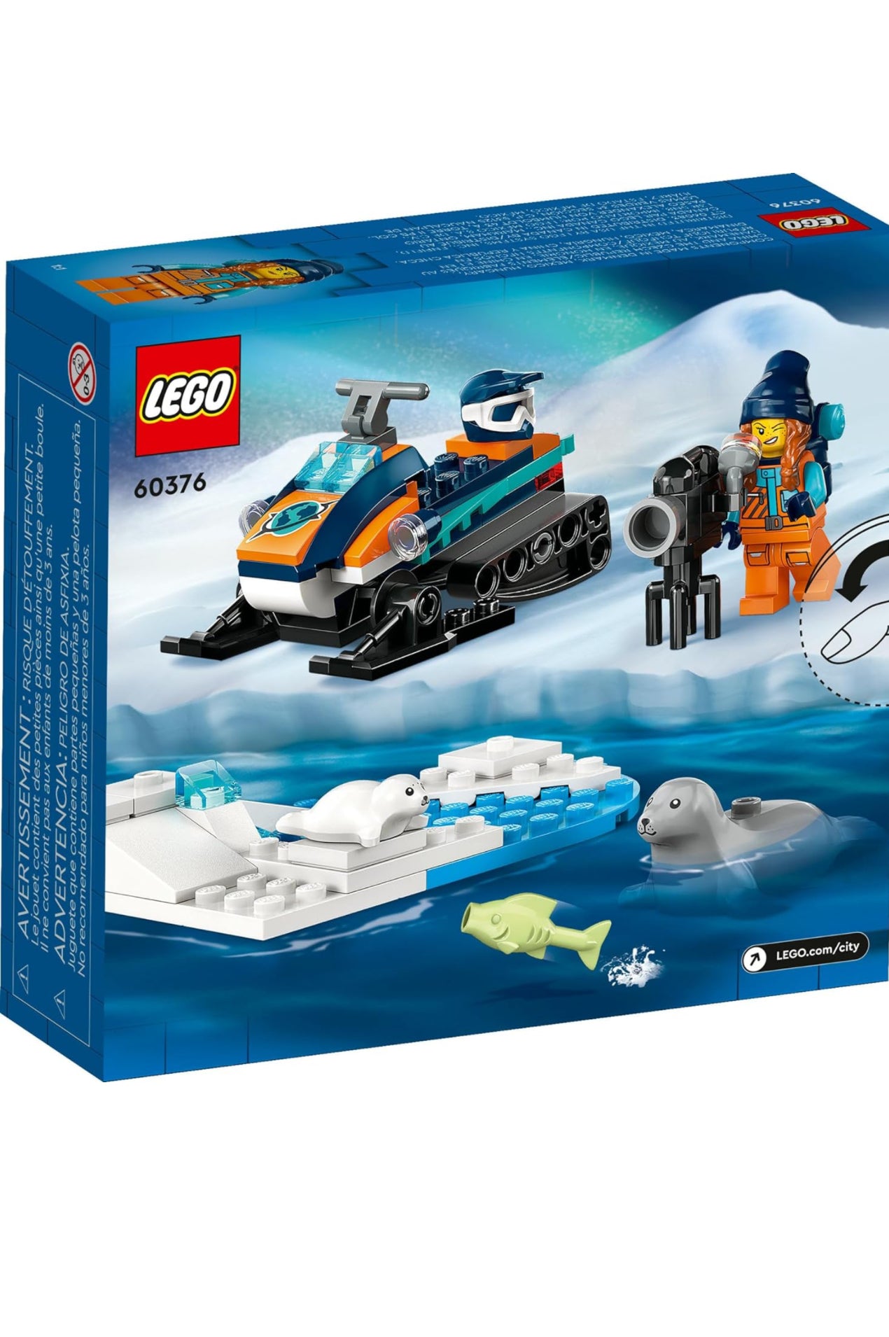 Lego Arctic Explorer Snowmobile #60376