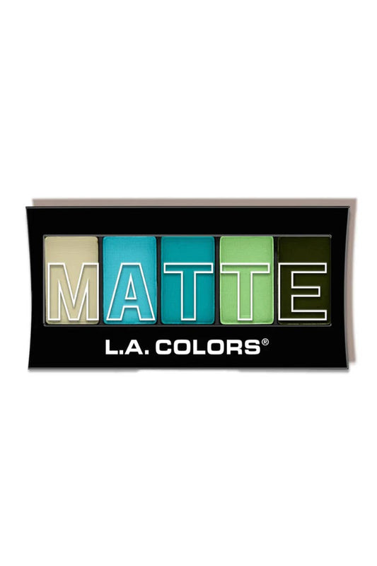 LA Colors Matte Eyeshadow Teal Argyle